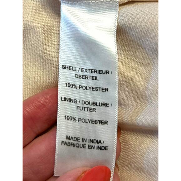 Adrianna Papell Blush Sequined Gown - Size 10 - Picture 13 of 15